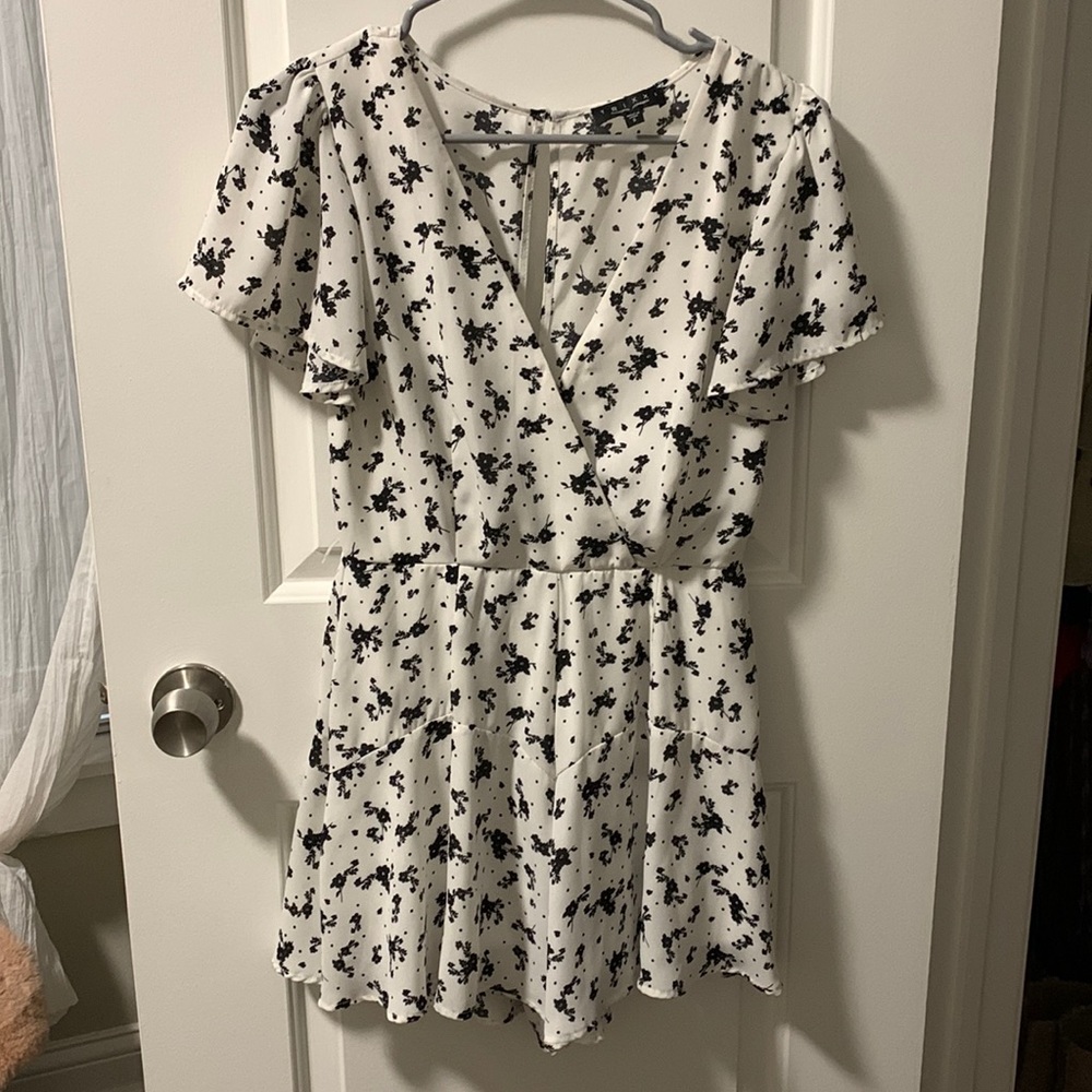 Simple but Professional Floral Romper